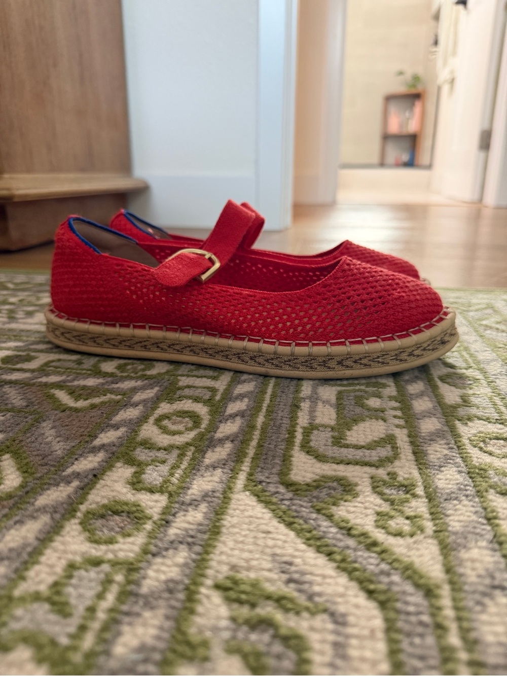 Rothy's Red Mary Jane Espadrilles - Picture 2 of 5